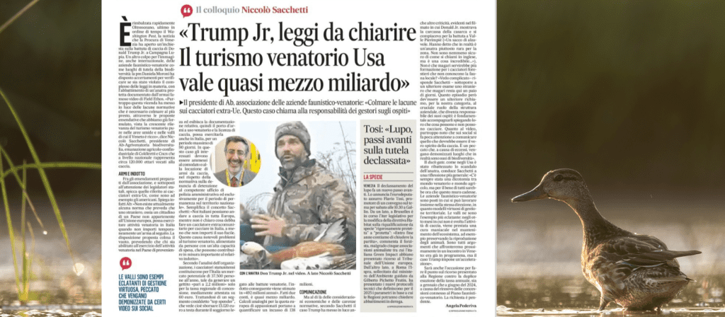 AB interviene per fare chiarezza sulla vicenda Trump Jr