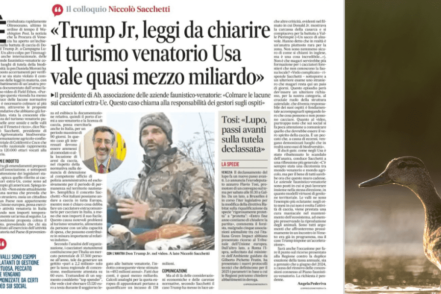 AB interviene per fare chiarezza sulla vicenda Trump Jr